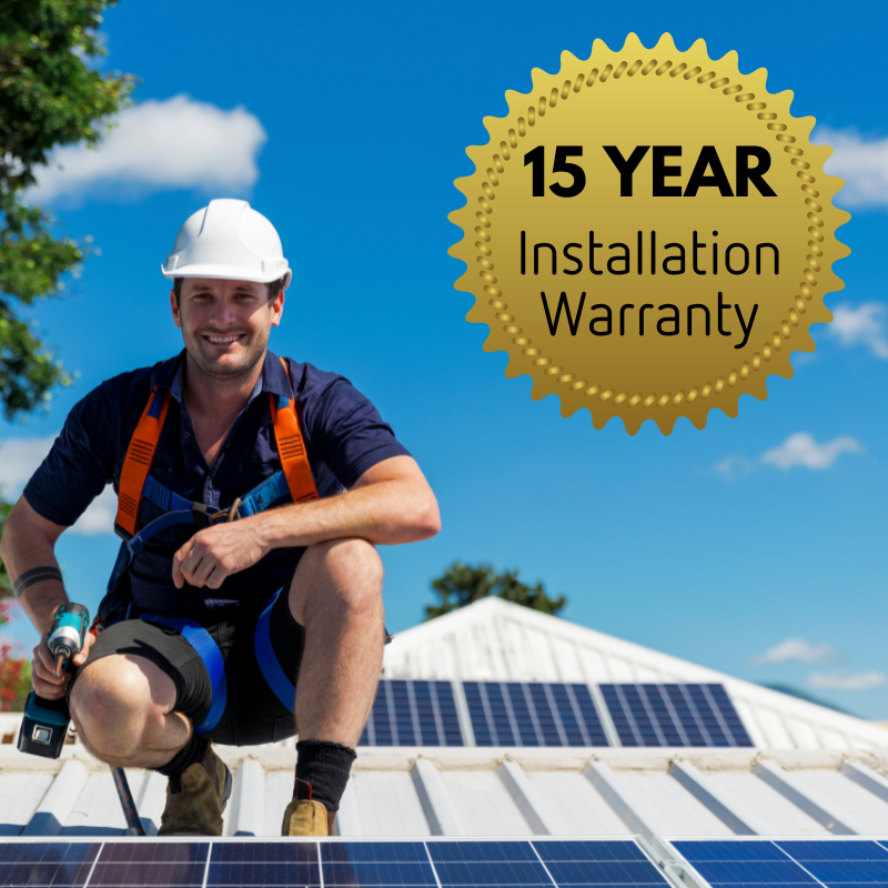 Mannix 15 YEAR Solar Installation Warranty